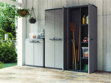 Carica l'immagine nel visualizzatore di Gallery, Keter 9727000 Armadio Alto BK/Glr, Grigio, 68x39x166 cm