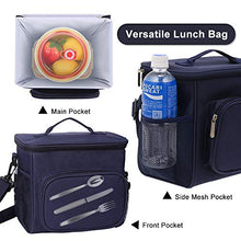 Carica l'immagine nel visualizzatore di Gallery, esonmus Borsa Termica Pranzo, Borse Frigo Piccola Cibo Alimentazione con Blu - Ilgrandebazar