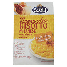 Carica l'immagine nel visualizzatore di Gallery, Riso Scotti - Risotto alla Milanese - Carnaroli con Zafferano Ambrato...