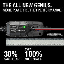 Carica l'immagine nel visualizzatore di Gallery, NOCO GENIUS2EU, Smart Automatico da 2 Amp, Caricabatterie 6V e 12V,... - Ilgrandebazar
