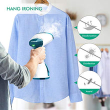 Carica l'immagine nel visualizzatore di Gallery, homeasy Ferro da Stiro Verticale, 260ml Stiratrice a Vapore Portatile per Blu - Ilgrandebazar