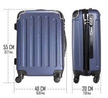 Carica l'immagine nel visualizzatore di Gallery, CABIN GO MAX 5571 Valigia Trolley rigido in ABS grande MX5571, Bordeaux