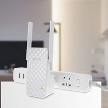 Carica l'immagine nel visualizzatore di Gallery, Tenda A9 Ripetitore WiFi Wireless 300 Mbps, Access Point e Range Bianco - Ilgrandebazar