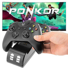 Carica l'immagine nel visualizzatore di Gallery, Caricabatterie e Batteria per Controller Xbox One, Dual Charging...