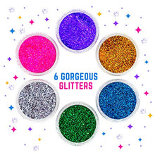 Carica l'immagine nel visualizzatore di Gallery, Regalo Ragazza - Glitter Tattoo Studio, Set Tatuaggi Bambina - Set...