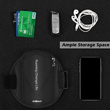 Carica l'immagine nel visualizzatore di Gallery, Simptech - Porta Cellulare Telefono da Corsa Fascia Braccio Smartphone Nero