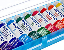 Carica l'immagine nel visualizzatore di Gallery, Giotto Tempera Extra Fine, Astuccio Da 12 Tempere In Tubetto, Multicolore, 7.5 Ml (Confezione Da 12)