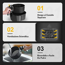 Carica l'immagine nel visualizzatore di Gallery, Friggitrice Senza Olio con 6 Diversi Programmi di Cottura VPCOK, Friggitrice... - Ilgrandebazar
