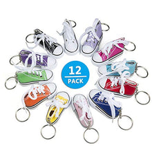 Carica l'immagine nel visualizzatore di Gallery, Comius Portachiavi Scarpa Sneaker in Canvas Mini, Generic di Tela...