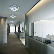 Carica l'immagine nel visualizzatore di Gallery, Plafoniera Lampada cristallo lampada da soffitto acciaio inossidabile LED...