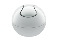 Carica l'immagine nel visualizzatore di Gallery, Spirella 10.15138 Pattumiera a sfera, ca. 14 x 15 cm, colore: Bianco - Ilgrandebazar