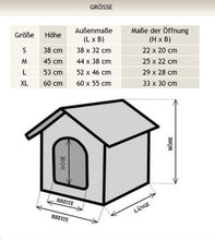 Carica l'immagine nel visualizzatore di Gallery, Hobbydog Dog House, Taglia 1, Grigio con Zampe S 38x32cm - Ilgrandebazar