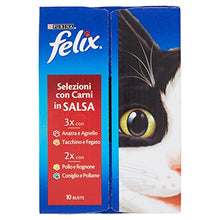 Carica l'immagine nel visualizzatore di Gallery, Felix Gatto Selezioni in Salsa con Anatra e Agnello, Tacchino e Fegato,... - Ilgrandebazar