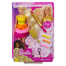 Carica l'immagine nel visualizzatore di Gallery, Barbie- Ricci Perfetti, Bambola Bionda con Capelli Lunghi da Pettinare con... - Ilgrandebazar