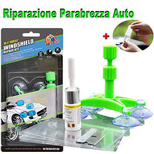 Carica l'immagine nel visualizzatore di Gallery, JTENG Kit Riparazione Parabrezza Auto,Professione Vetro,...
