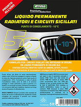 Carica l'immagine nel visualizzatore di Gallery, CORA 0052 Liquido Permanente Radiatori e Circuiti Sigillati-10°C, Blu, 5L