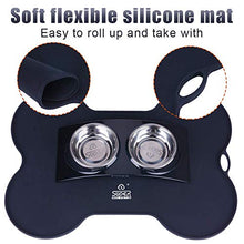 Carica l'immagine nel visualizzatore di Gallery, Super Design - Sottopentola in Silicone a Forma di Osso, Nero opaco.