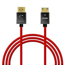 Carica l'immagine nel visualizzatore di Gallery, Linkinperk cavo mini hdmi to che supporta Real 3D ed Ethernet, 1M, red - Ilgrandebazar