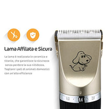 Carica l'immagine nel visualizzatore di Gallery, TOPELEK Tosatrice per Cani, Professionale Cani Gatto,... - Ilgrandebazar