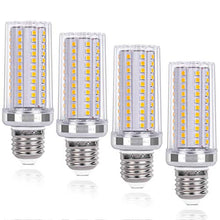 Carica l'immagine nel visualizzatore di Gallery, SanGlory 4 Pezzi Lampadine LED E27 15W Equivalenti a 120W, Led Calda
