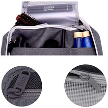 Carica l'immagine nel visualizzatore di Gallery, Beauty Case da Viaggio, Boic Borsa per Toilette Uomo e Donna, Trousse Nero - Ilgrandebazar