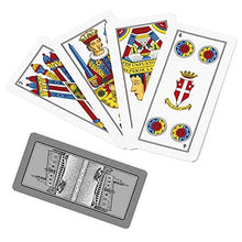 Carica l'immagine nel visualizzatore di Gallery, Dal Negro Trevisane Carte da Gioco Regionali, Astuccio Rosso, Colore, 15005