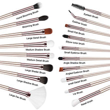 Carica l'immagine nel visualizzatore di Gallery, Pennelli Make Up BESTOPE 18 pezzi Set di Professionali per Trucco...