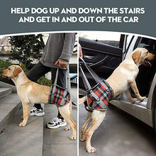 Carica l'immagine nel visualizzatore di Gallery, Imbracatura di supporto per cani la parte posteriore e le S, Torna rosso