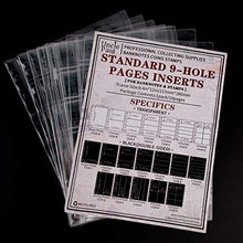 Carica l'immagine nel visualizzatore di Gallery, Stamp Pocket Pages - 30 Pocket/Page 30 Pocket(35mm X 35mm Each Pocket)