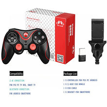 Carica l'immagine nel visualizzatore di Gallery, MallTEK 2.4GHz Bluetooth Gamepad sensa Fili, Android Game Controller con...