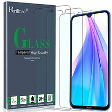 Carica l'immagine nel visualizzatore di Gallery, Ferilinso Vetro Temperato per Xiaomi Redmi Note 8T Pellicola Vetro,[3 3 pcs