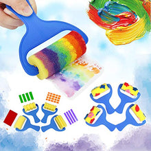Carica l'immagine nel visualizzatore di Gallery, Surplex Kit di 42 Strumenti educativi Spugna da Pittura per Bambini,...