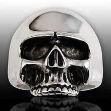 Carica l'immagine nel visualizzatore di Gallery, Fly Style Teschio Skull Anello Uomo di Acciaio Inox Keith Richards - Ilgrandebazar