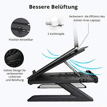 Carica l'immagine nel visualizzatore di Gallery, GoZheec Tronsmart Supporto PC Portatile per Laptop Angolazione nero