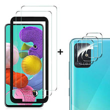 Carica l'immagine nel visualizzatore di Gallery, MSOVA Vetro Temperato per Samsung Galaxy A51 Pellicola+Proteggi Lenti per... - Ilgrandebazar