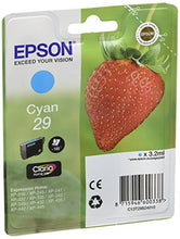 Carica l'immagine nel visualizzatore di Gallery, Epson 29 Serie Fragola, Cartuccia originale getto Standard, Ciano