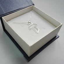 Carica l'immagine nel visualizzatore di Gallery, Alylosilver Collana con Ciondolo Croce d'argento Tau Cross per le donne... - Ilgrandebazar