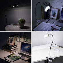 Carica l'immagine nel visualizzatore di Gallery, Portalampada E27 con Clip in Metallo, Luce di Lettura