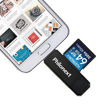 Carica l'immagine nel visualizzatore di Gallery, Philonext - Lettore di schede Memoria SD/Micro SD e Adattatore Card Reader