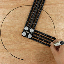 Carica l'immagine nel visualizzatore di Gallery, ALLOMN Righello di Misurazione Multi-angolo, Modello Angolazione...