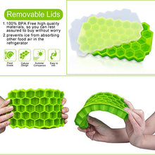 Carica l'immagine nel visualizzatore di Gallery, NEEGO Stampo Ghiaccio Silicone con Coperchio 2 Pezzi Cubetti Ghiaccio... - Ilgrandebazar