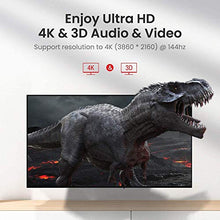 Carica l'immagine nel visualizzatore di Gallery, Cavo DisplayPort 4K, ALCLAP DP 144Hz Alta 2m, Rosso