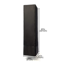 Carica l'immagine nel visualizzatore di Gallery, QEES JJZ23 - Copertura impermeabile per stufa a 53*61*221 CM, 1#nero