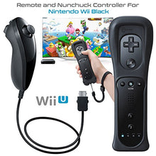 Carica l'immagine nel visualizzatore di Gallery, Tanouve Controller Wii Motion Plus, 2 In 1 Nunchuck Costruito Nero - Ilgrandebazar