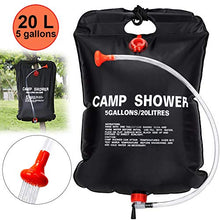 Carica l'immagine nel visualizzatore di Gallery, Sunshine smile Borsa da Bagno Solare, Doccia Nero