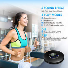 Carica l'immagine nel visualizzatore di Gallery, Gueray Lettore CD Portatile Bluetooth con Batteria al litio 1400 mAh...