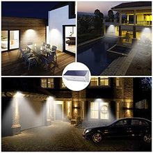 Carica l'immagine nel visualizzatore di Gallery, Licwshi Luci solari 1100lm 4500mAh esterna impermeabile 4500mah Luce Bianca
