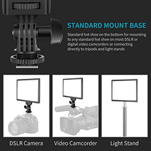 Carica l'immagine nel visualizzatore di Gallery, Neewer RALENO Luce 192 LED Ultra Sottile con LCD Display, Batteria a Litio...