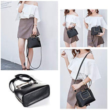 Carica l'immagine nel visualizzatore di Gallery, Vbiger Borsa da donna a tracolla alla moda Borse casual con manico Nero