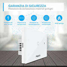 Carica l'immagine nel visualizzatore di Gallery, Interruttore Smart, Maxcio Alexa della Luce, Switch Wifi 1 Gang